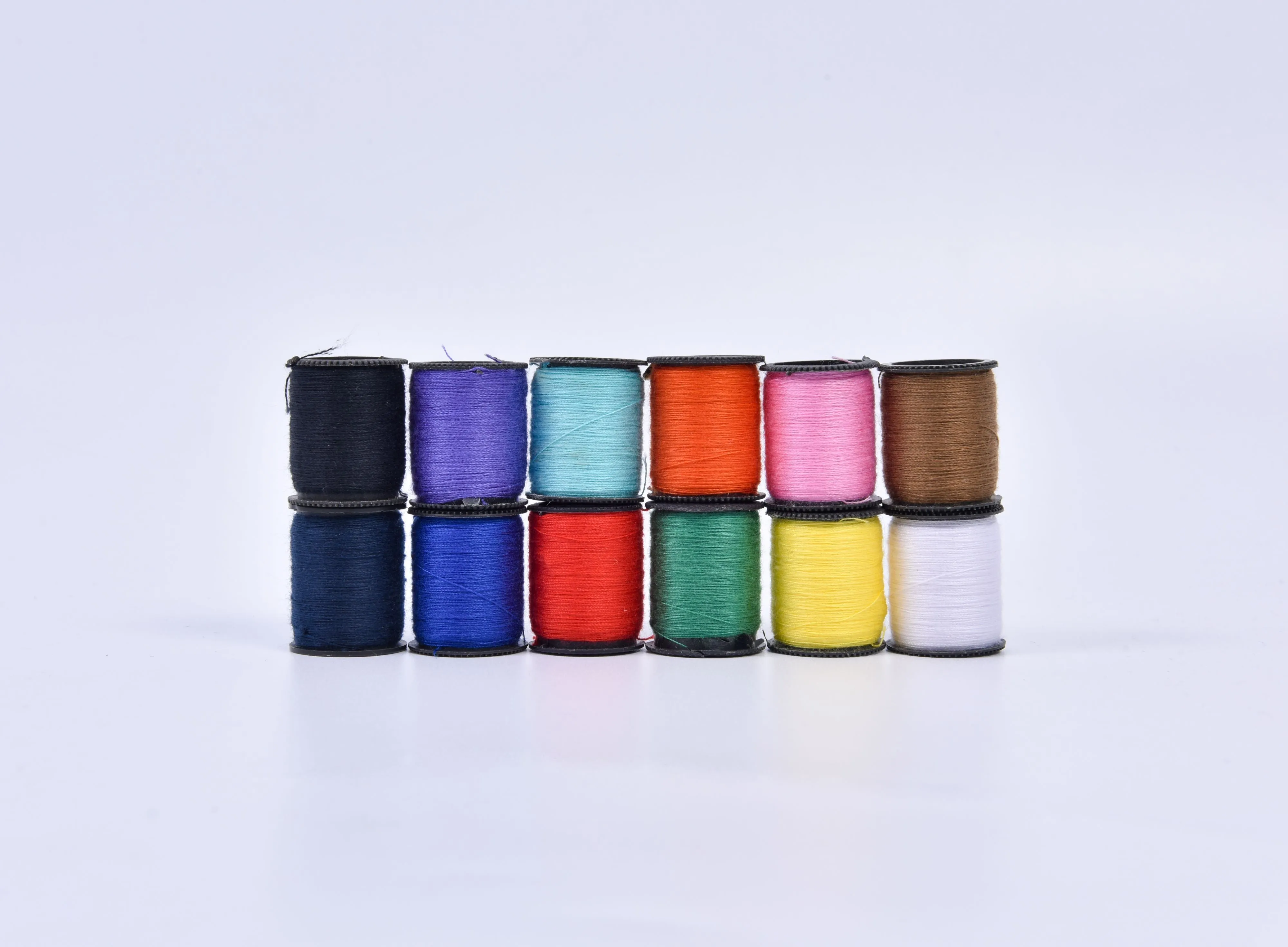 12 pieces sewing threads pack