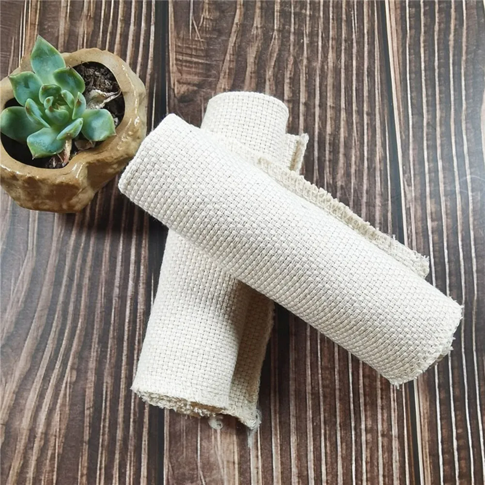 135x50cm Cotton Monks Cloth Punch Needle Needlework DIY Embroidery Fabric