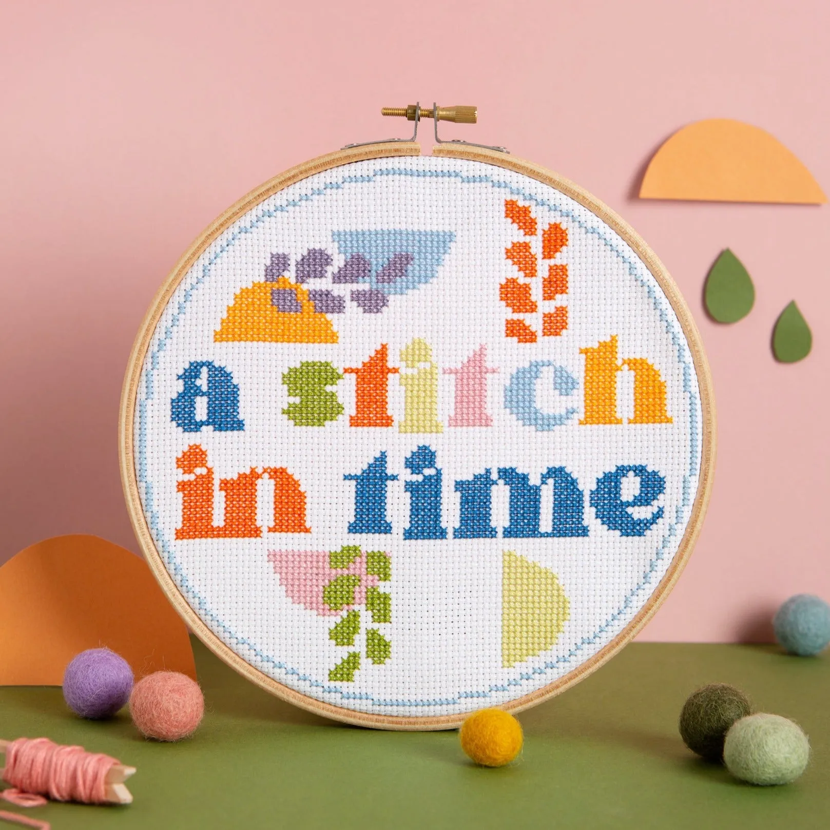 A Stitch in Time Cross Stitch Kit