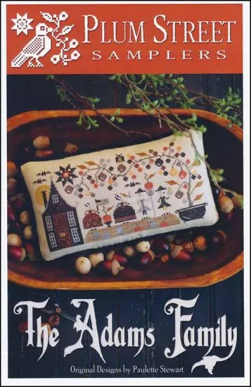 Adams Family - Plum Street Samplers - Cross Stitch Pattern