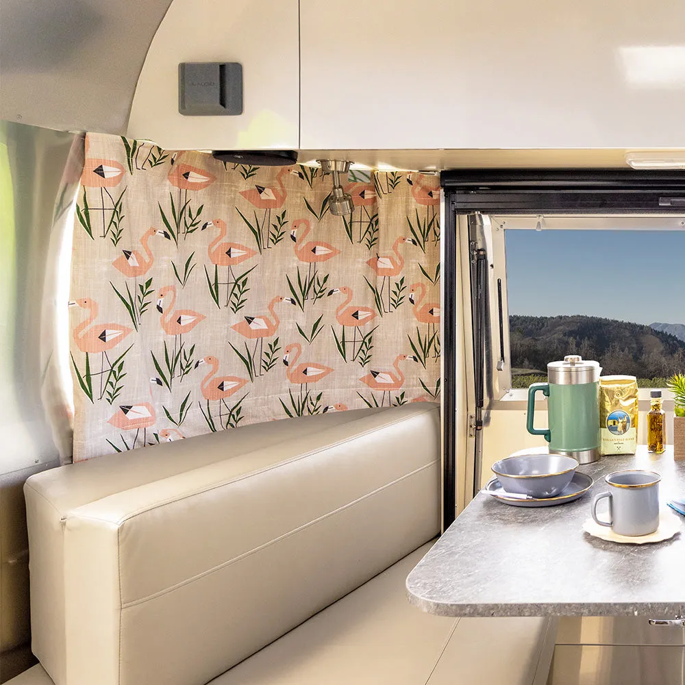Airstream Printed Custom Curtains for Victorinox Travel Trailers