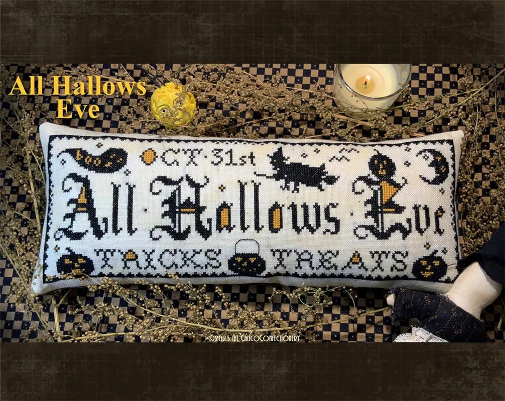 All Hallows Eve - Calico Confectionery - Cross Stitch Pattern