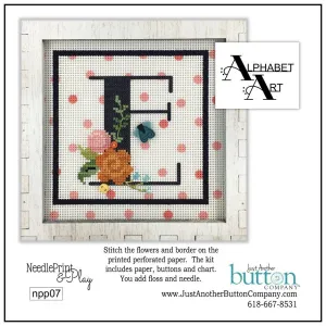 Alphabet E Perforated Paper Kit