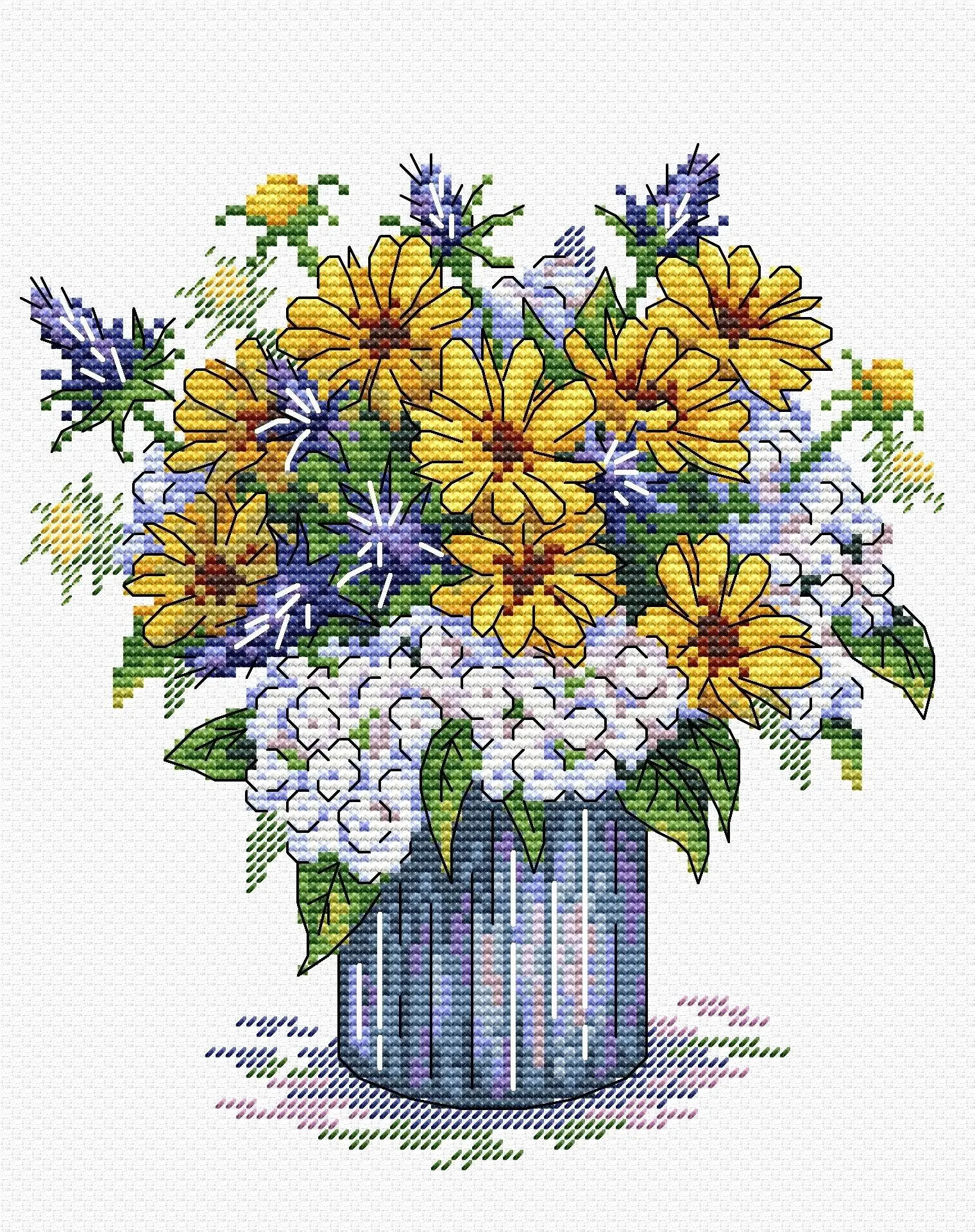 Aroma Melody SM-502 Counted Cross-Stitch Kit