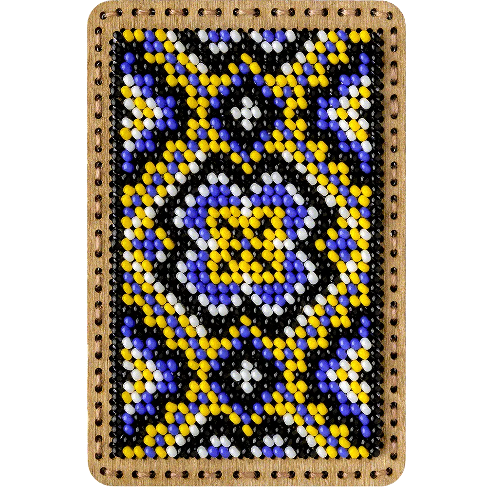 Bead Embroidery Kit for creating a pin cushion FLZB(N)-100