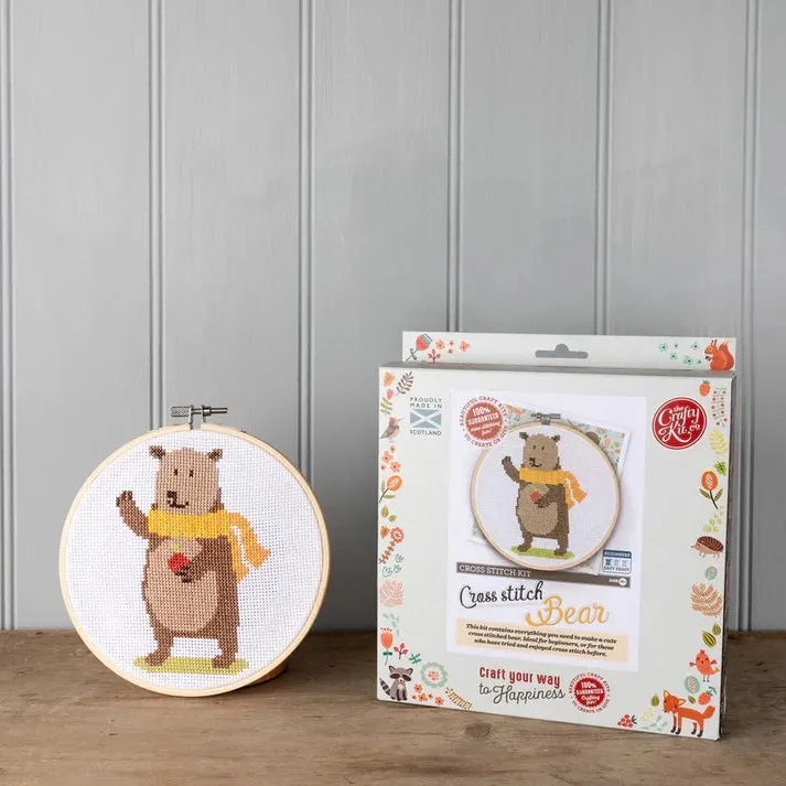 Bear Cross Stitch Kit