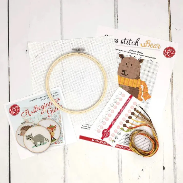 Bear Cross Stitch Kit