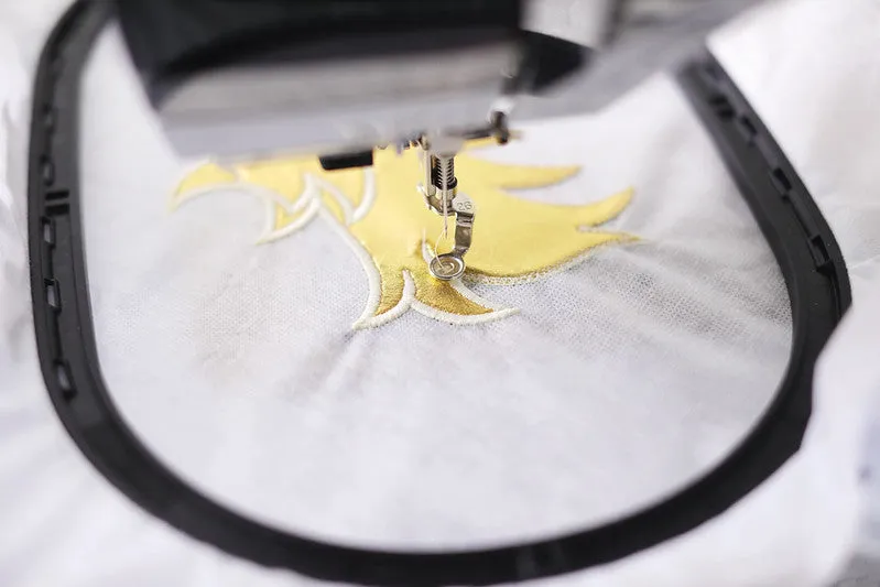 Bernina S-570QE with embroidery module