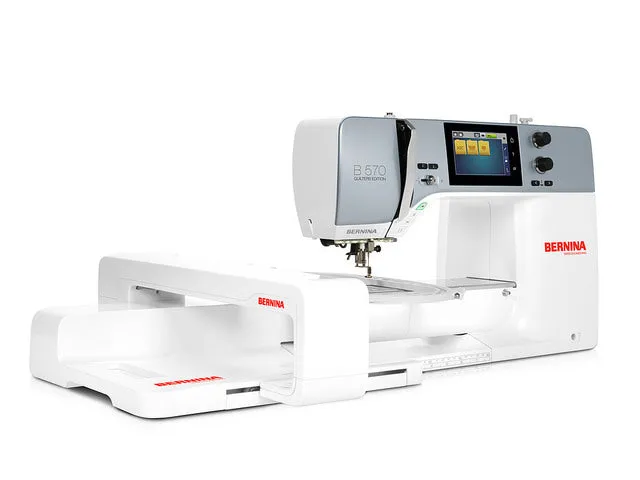 Bernina S-570QE with embroidery module