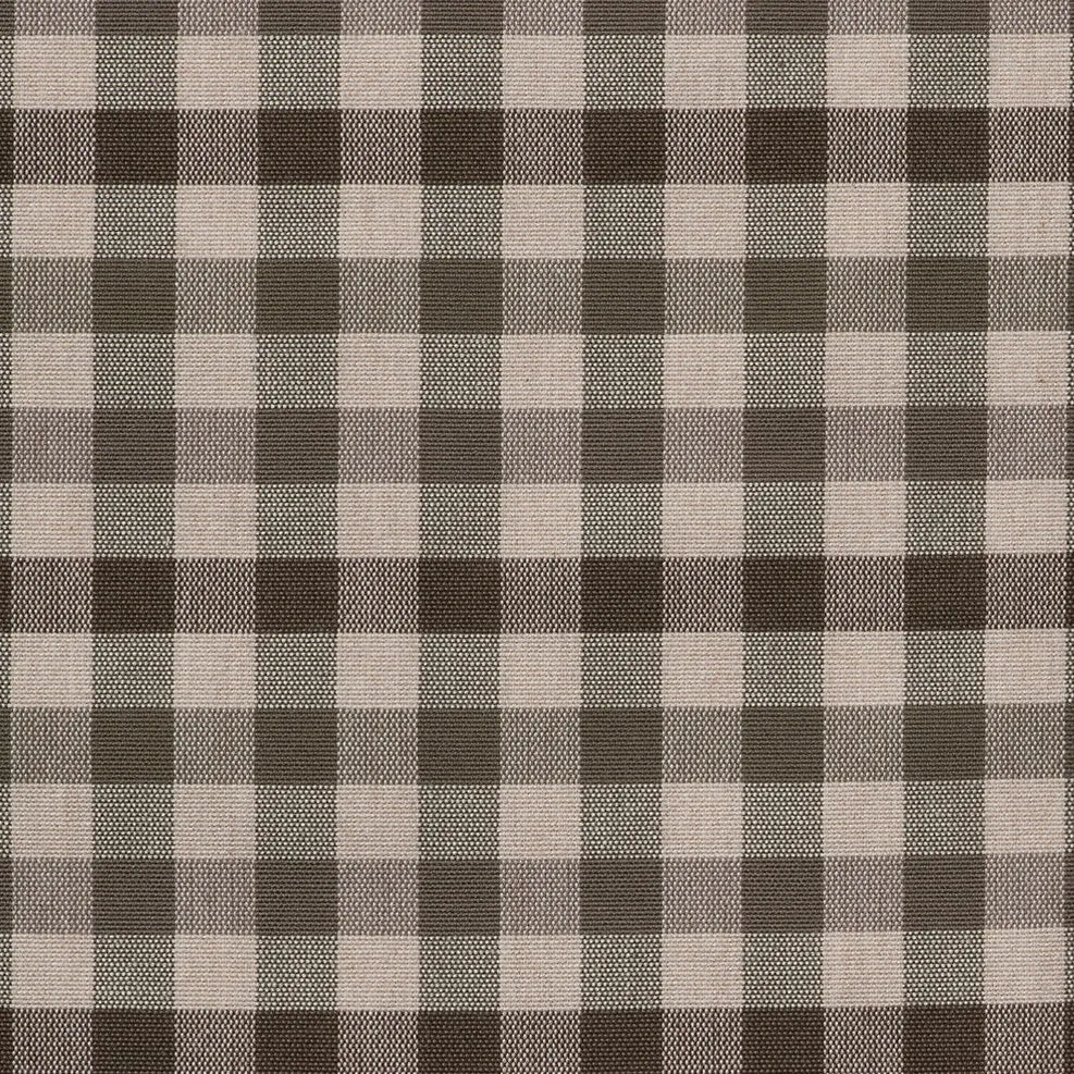 Blind Dresser Check Organic Cotton Sage