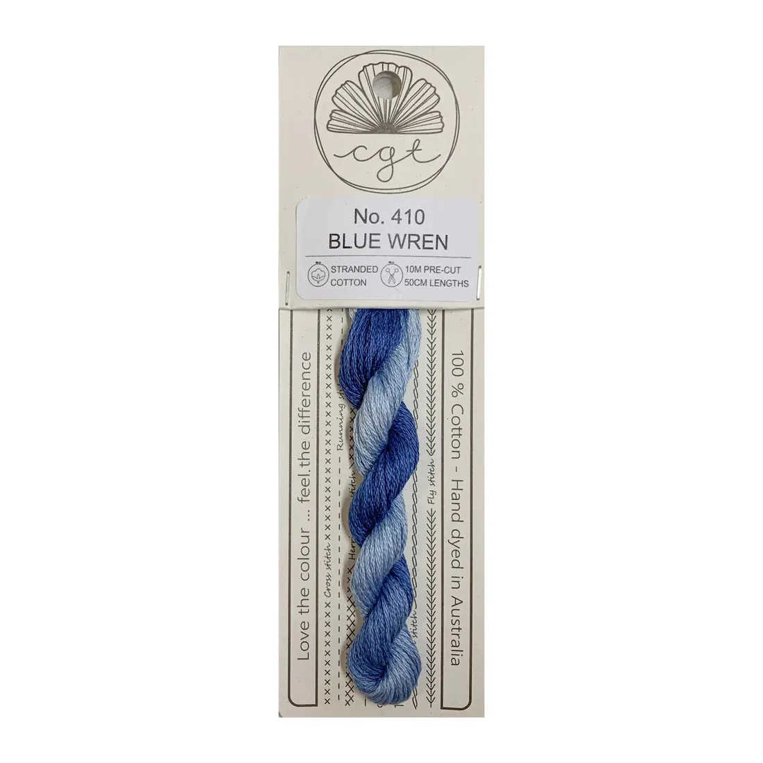 Blue Wren No. 410 - Cottage Garden Threads