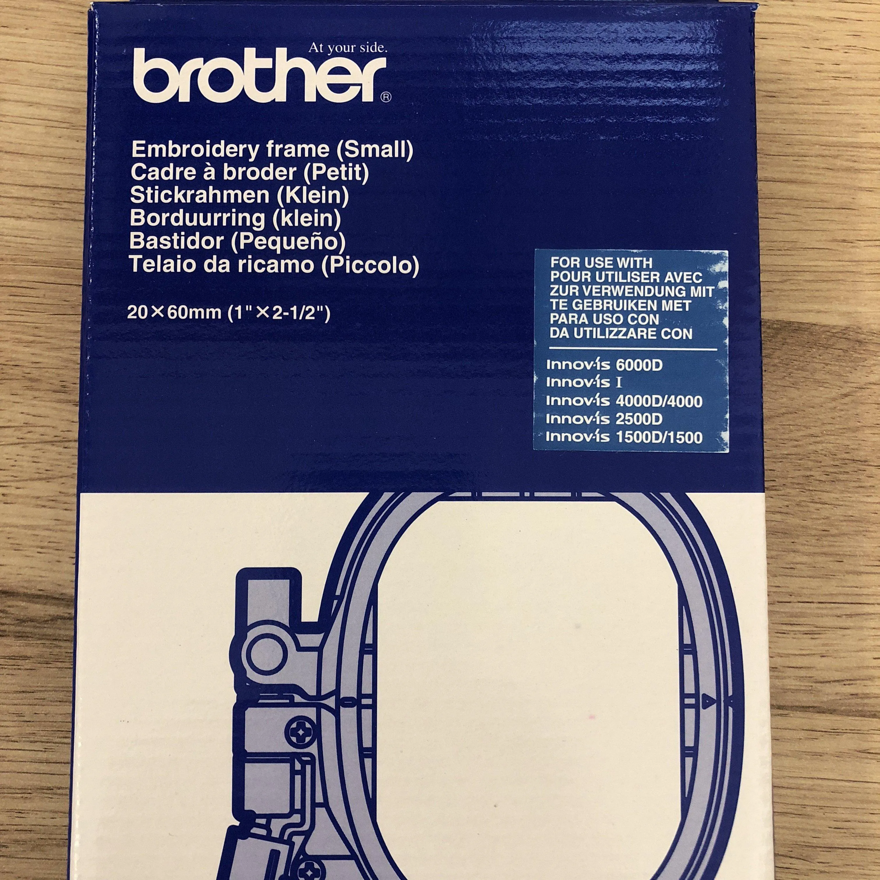 Brother Small Embroidery Frame - Hoop 20mm x 60mm EF73 XG6663-001