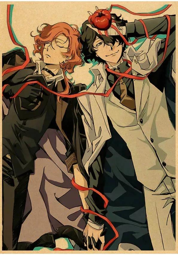 Bungou Stray Dogs Anime Poster 5d Diamond Mosaic Embroidery Cross Stitch Kit 5d Fairy Dust Resin Diamond Painting