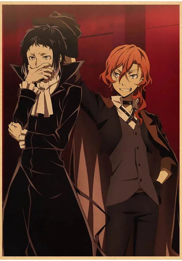 Bungou Stray Dogs Anime Poster 5d Diamond Mosaic Embroidery Cross Stitch Kit 5d Fairy Dust Resin Diamond Painting