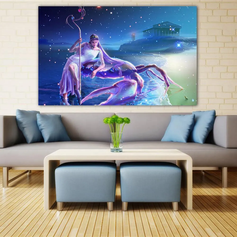 Cancer 5D DIY Full Drill Diamond Painting Constellation