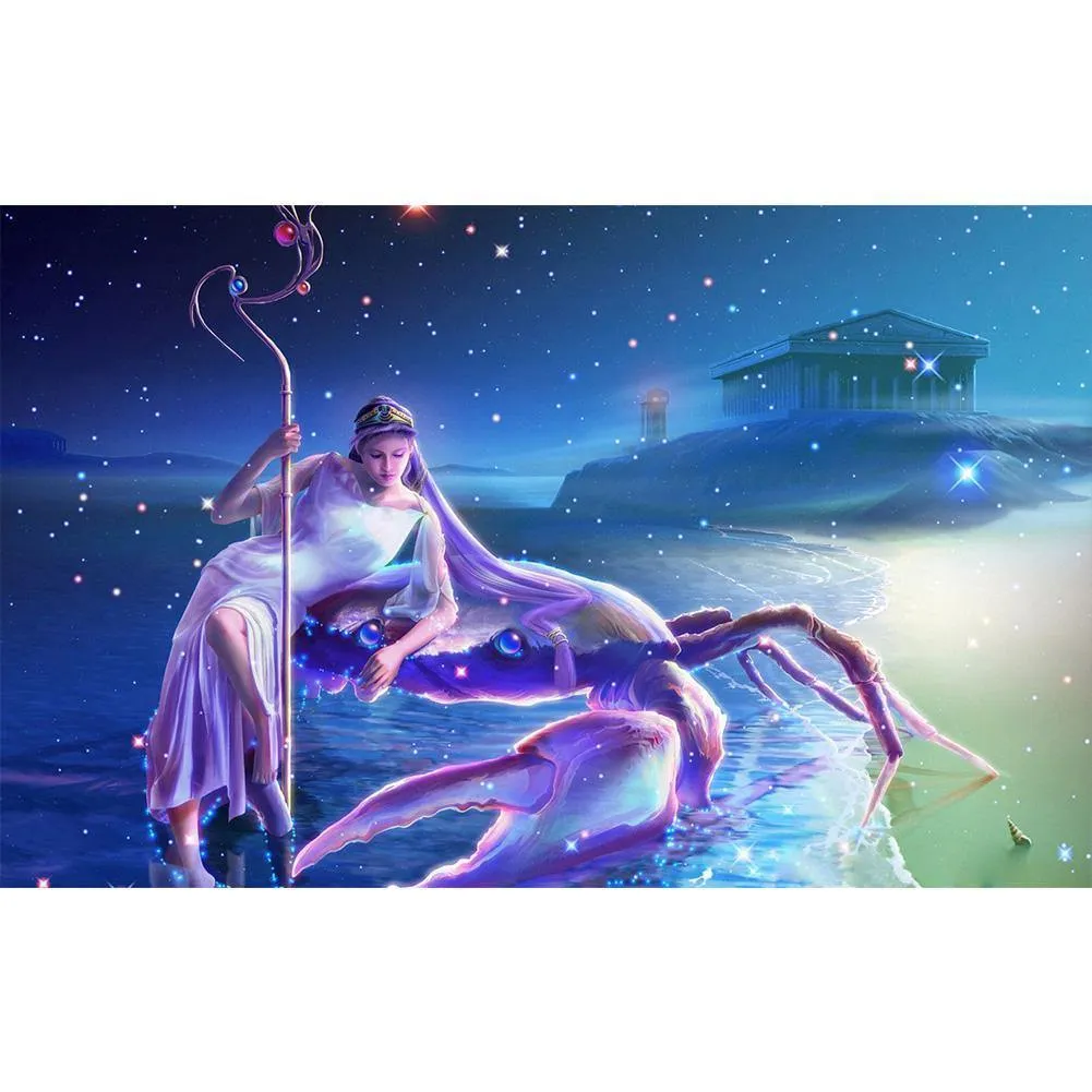 Cancer 5D DIY Full Drill Diamond Painting Constellation