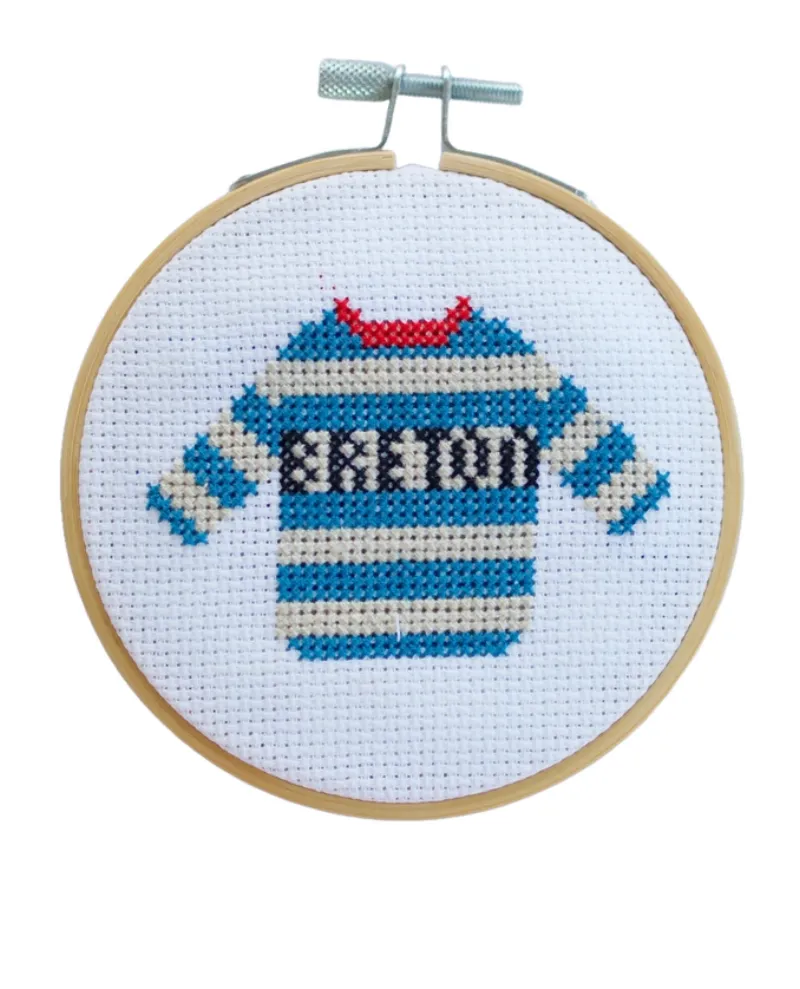 Cotton Clara Breton Cross Stitch