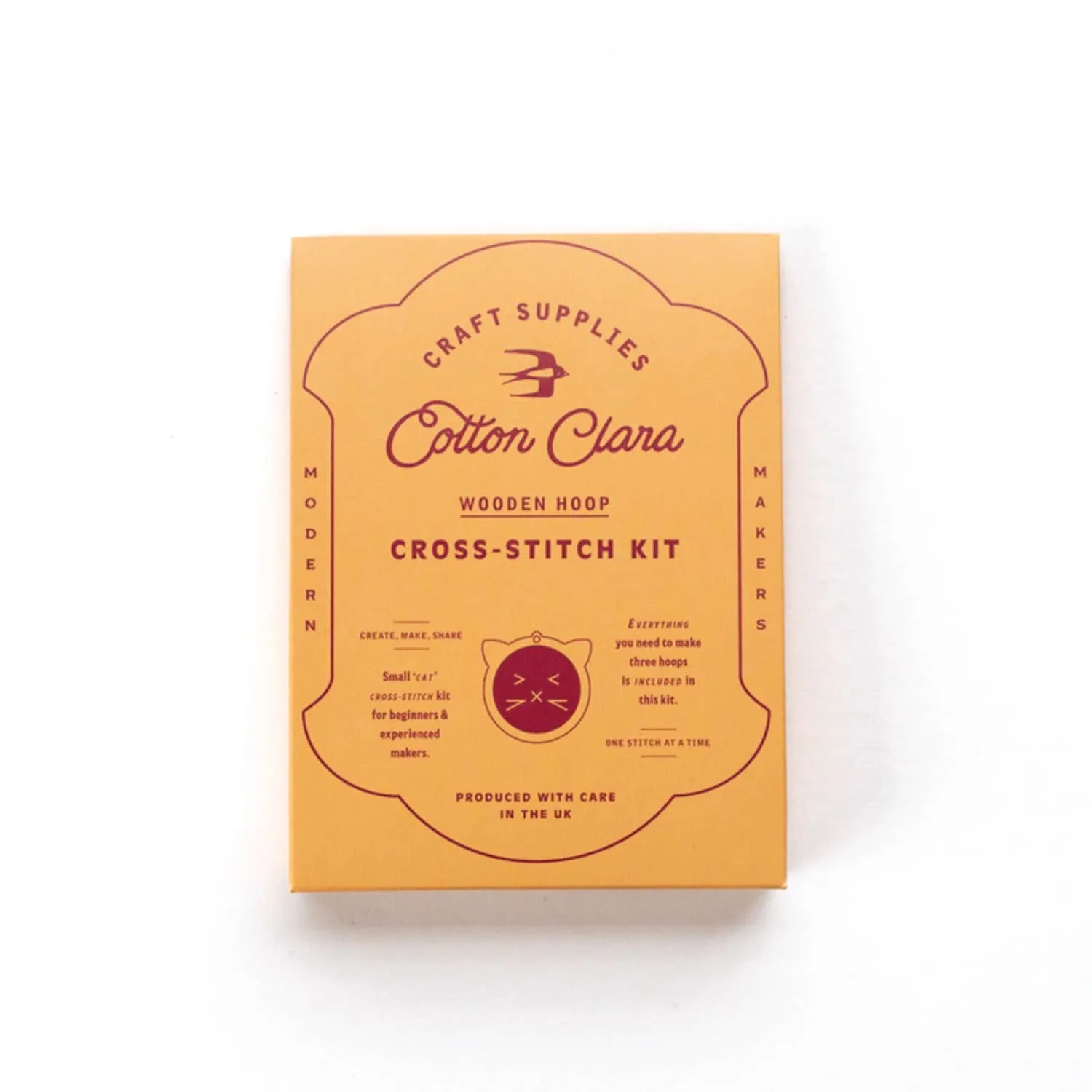 Cotton Clara : Mini Cats Cross Stitch Kit