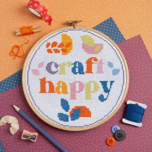 Craft Happy Cross Stitch Kit