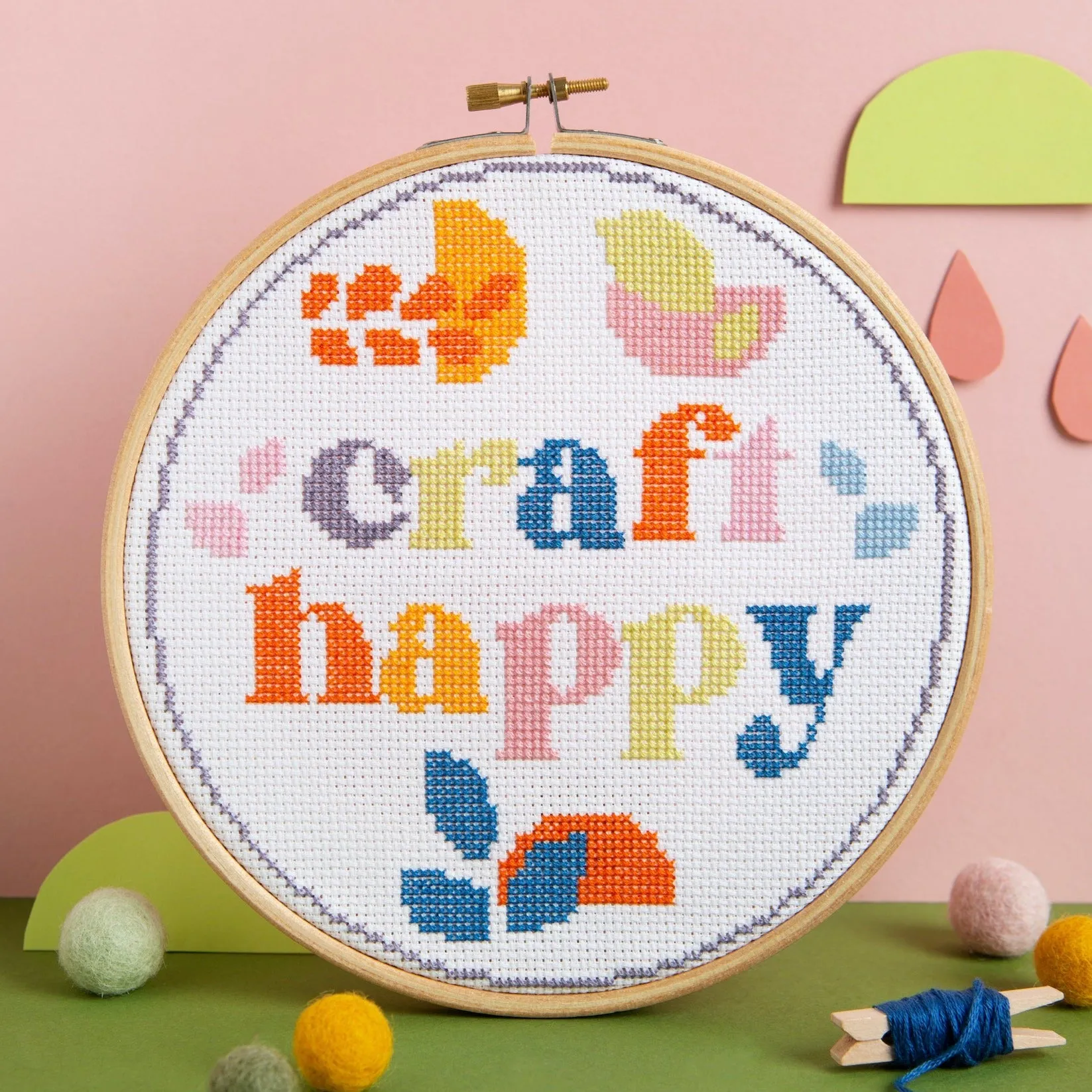Craft Happy Cross Stitch Kit