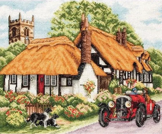 Cross Stitch Kit Anchor - Village Of Welford