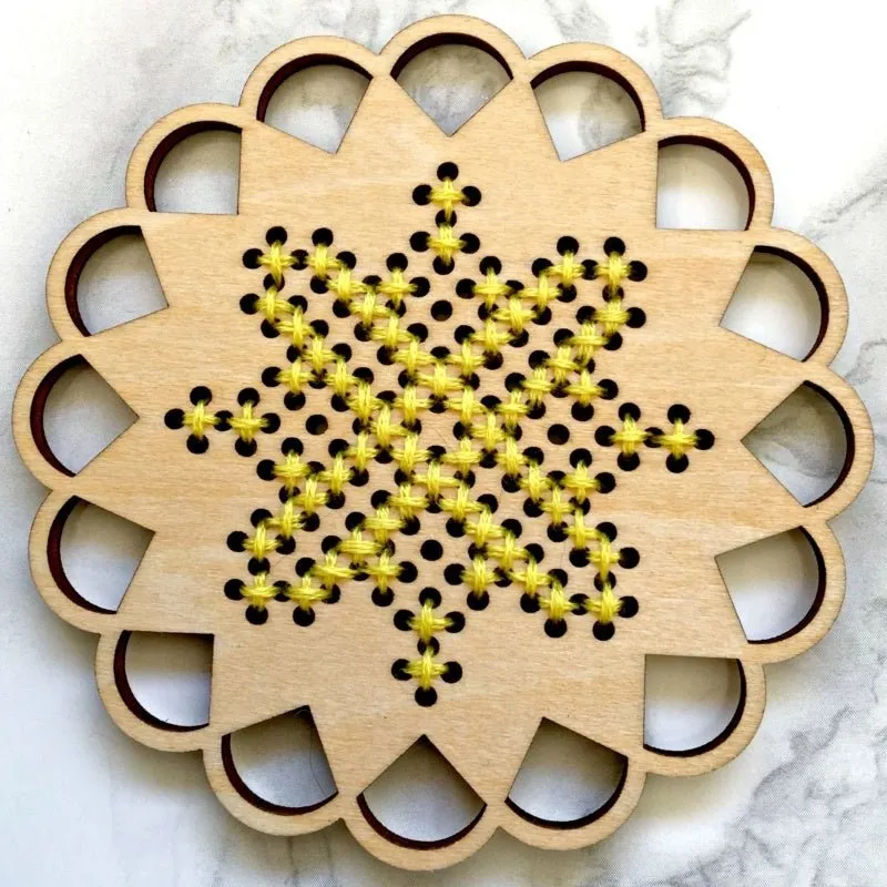 Cross Stitch Star Decoration Kit
