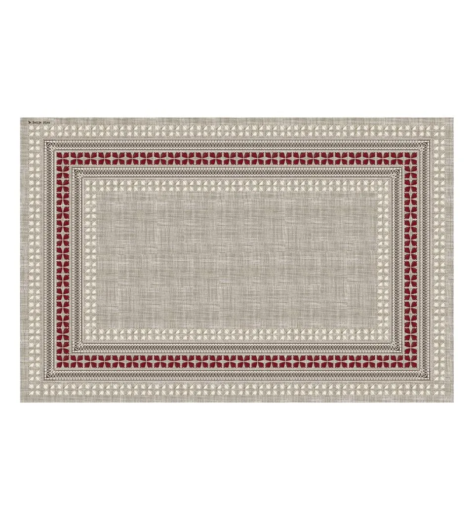 Cross stitch Vinyl placemat