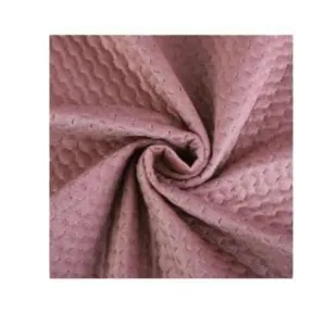 Dutch Velvet Ultrasonic Embossed Cross-قماش مخملي هولندي