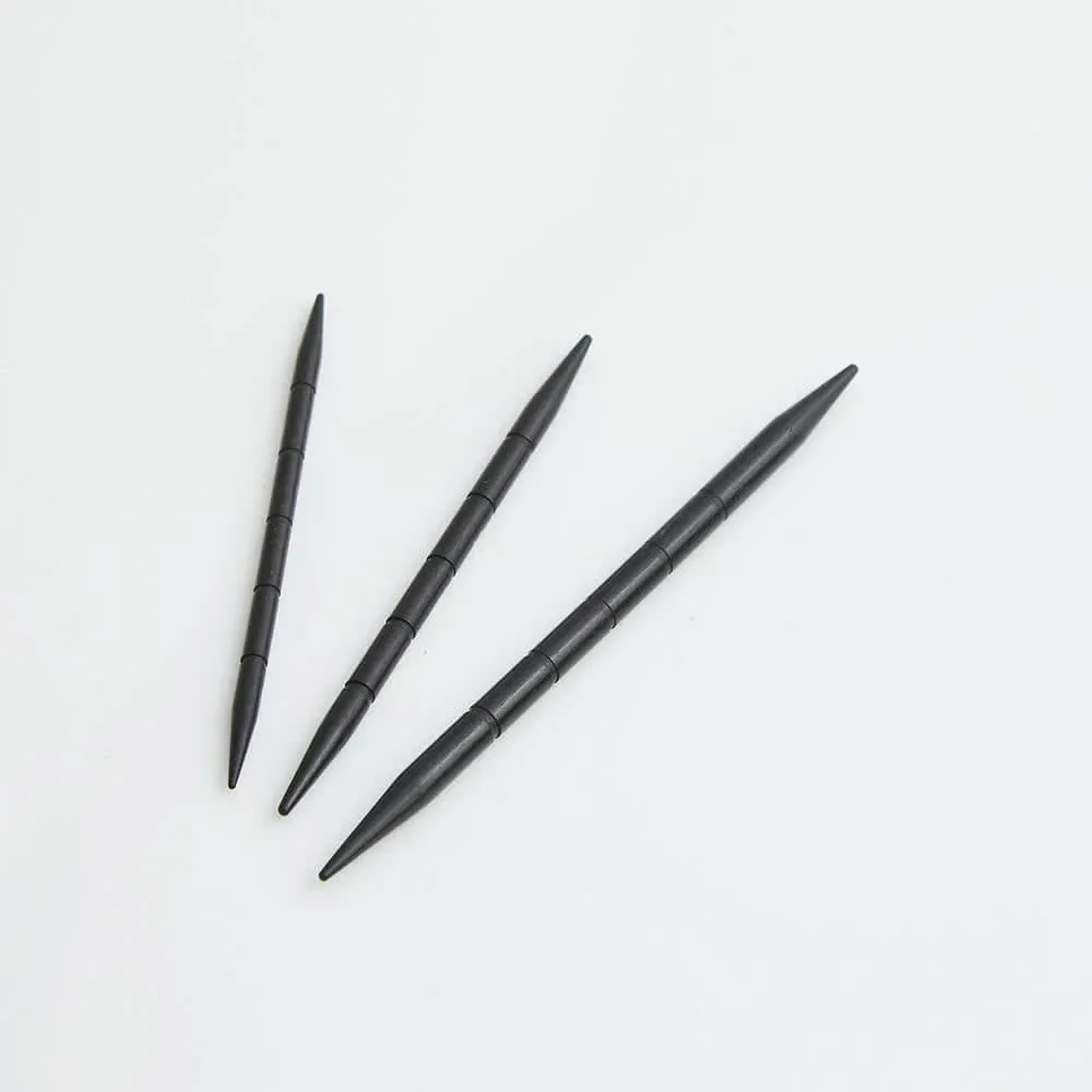 Ebony Cable Needles