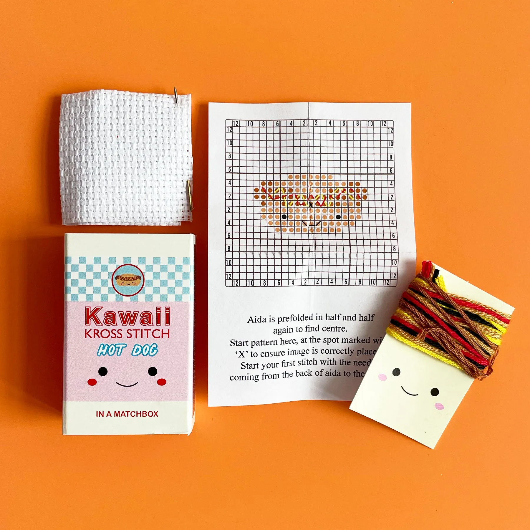 Fast Food Mini Cross Stitch Kit