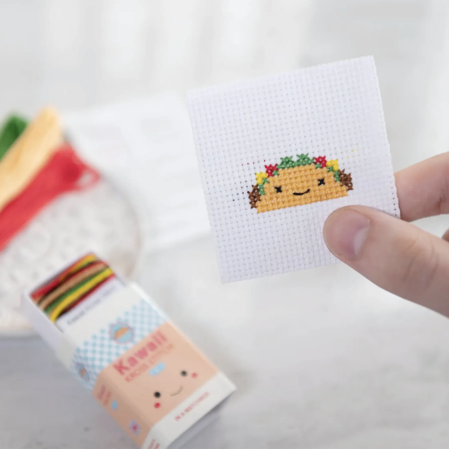 Fast Food Mini Cross Stitch Kit