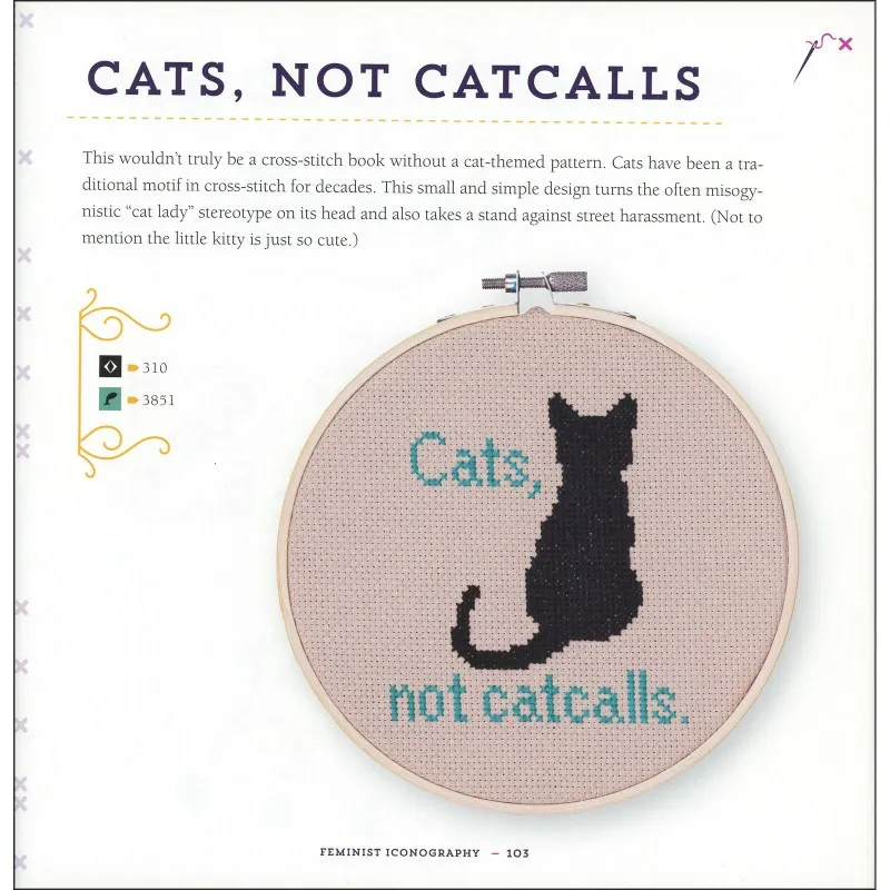 Feminist Cross-Stitch