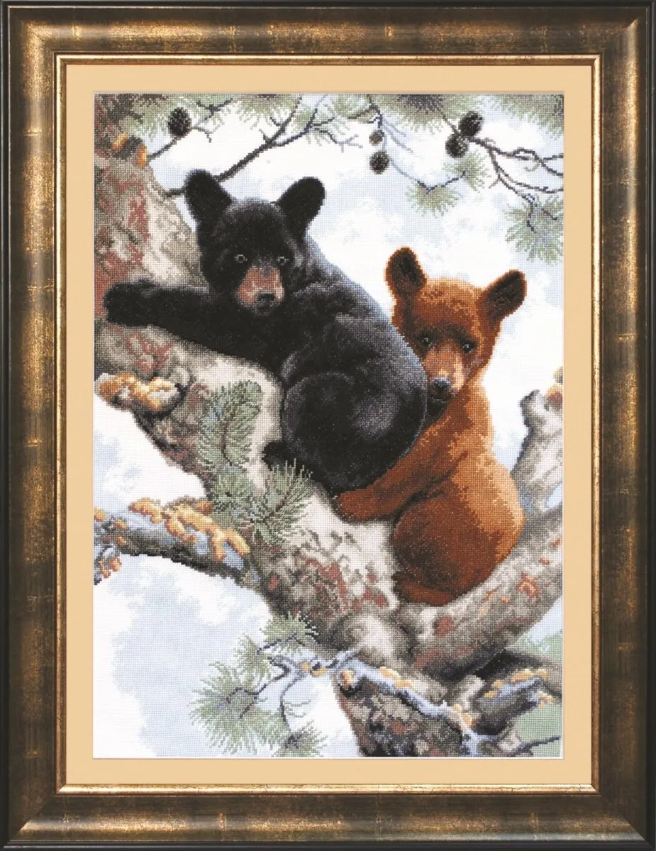 FOR STROBILES, Counted Cross Stitch Kit, 14 count Aida, size 39,5 x 56 cm, Charivna mit | Momentos Magicos (M-13)
