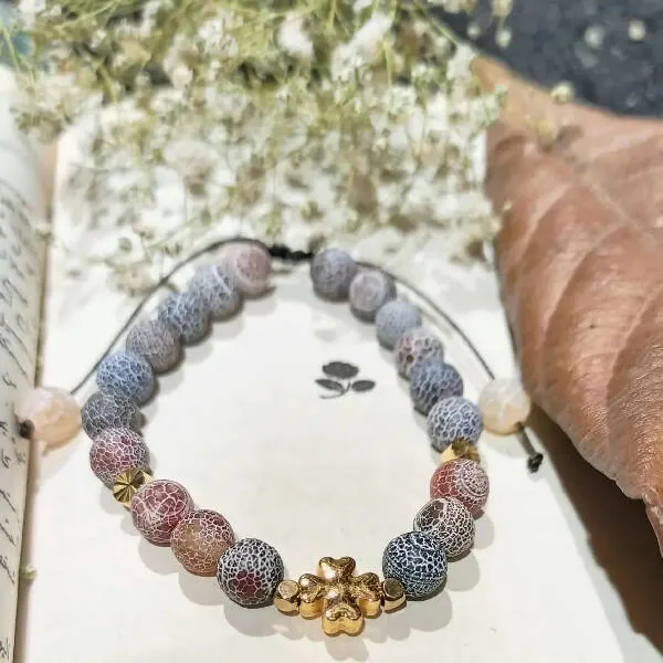 Handmade by Faten Stone Bracelet