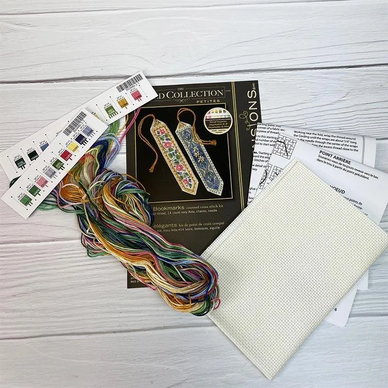 Jane Austen Counted Cross Stitch Bookmark Kit