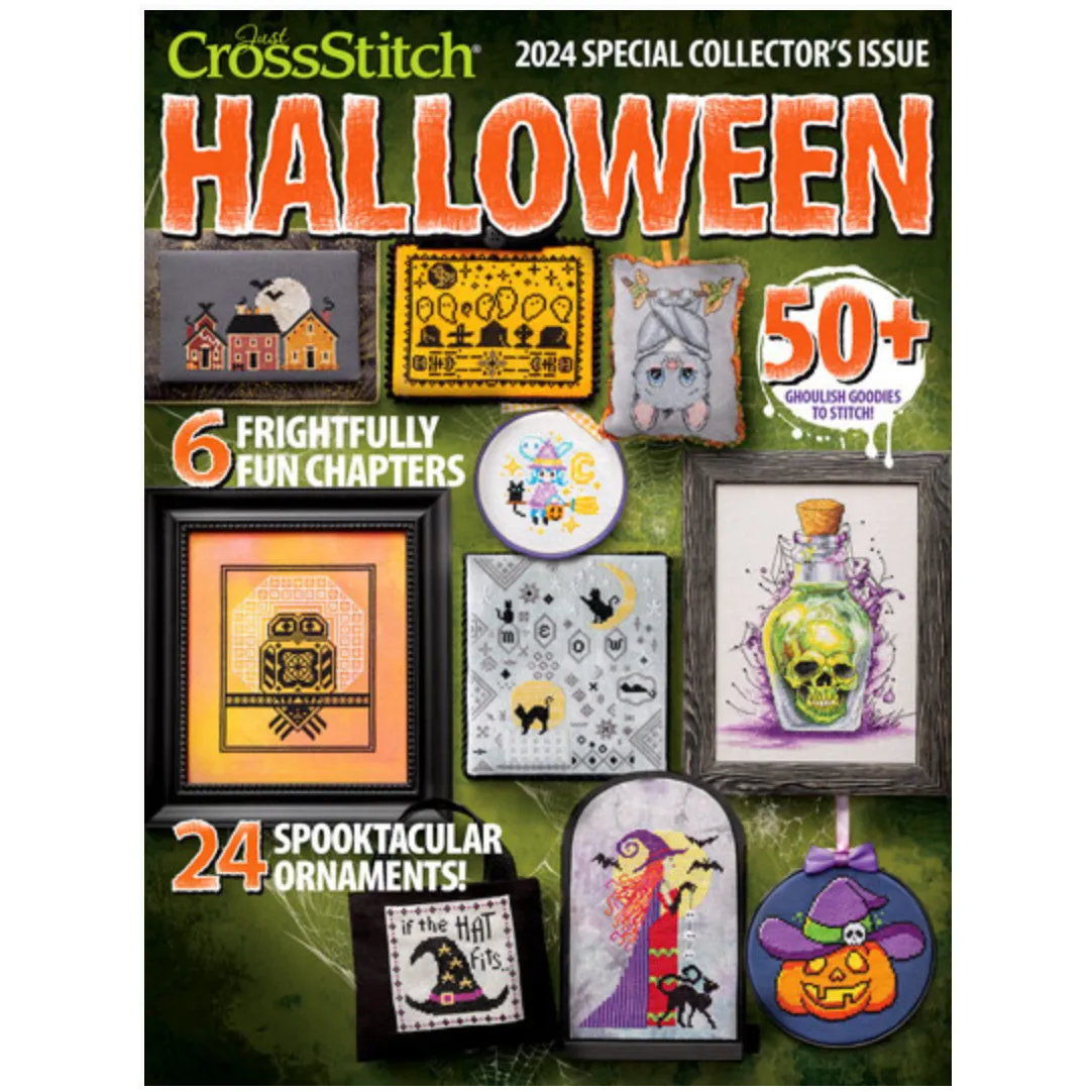 Just CrossStitch Magazine Halloween 2024