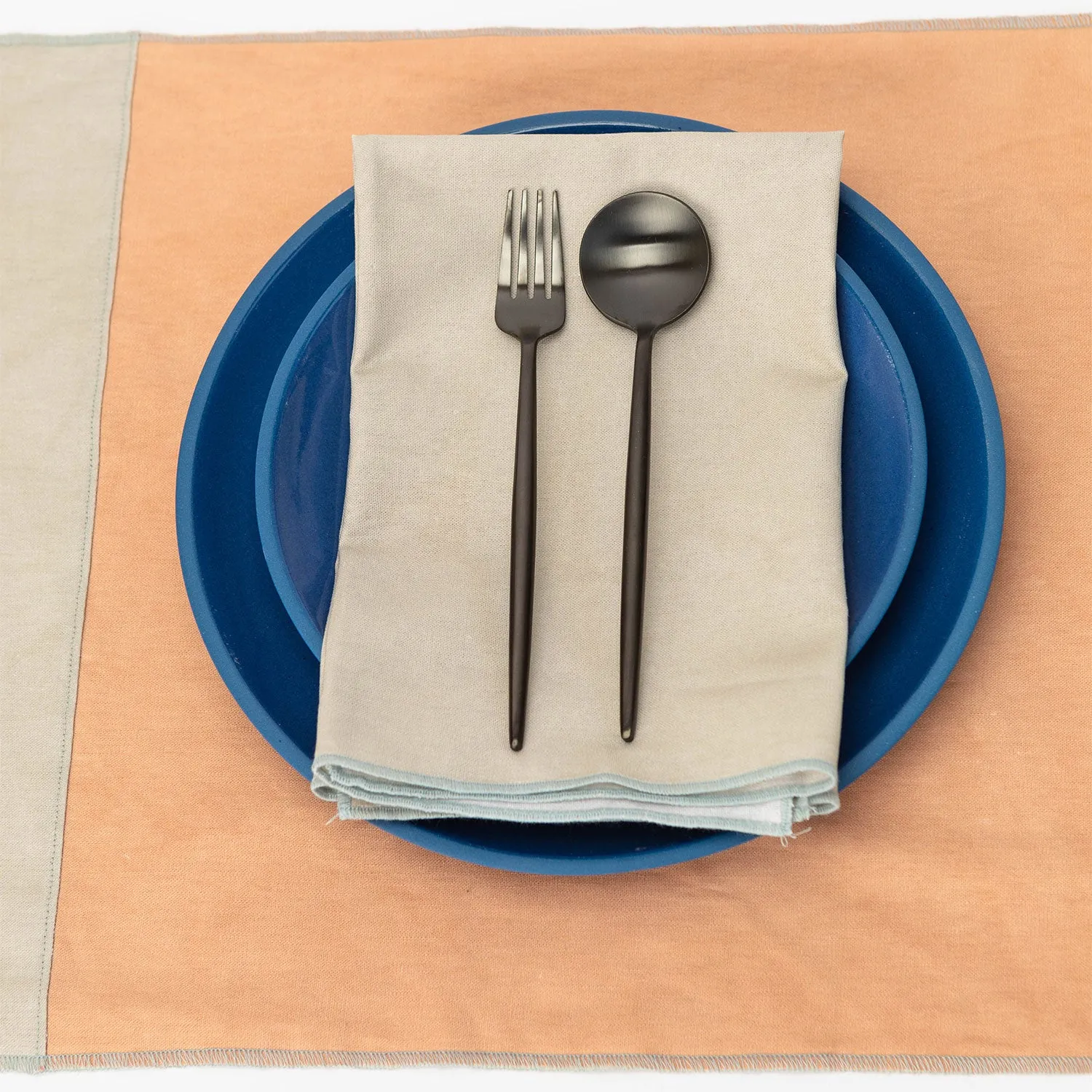 Linen-Cotton Napkins (Set of 4) Handmade