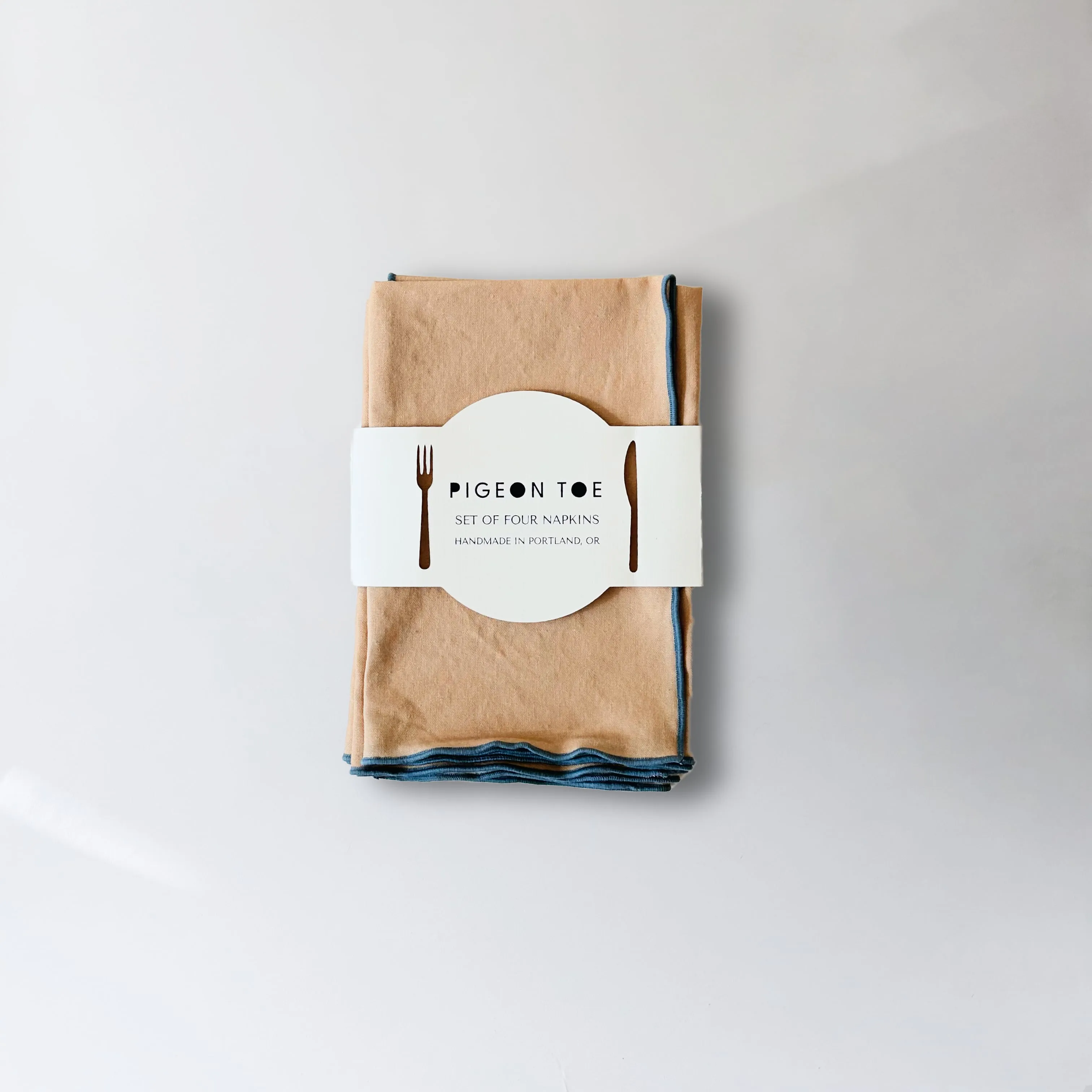 Linen-Cotton Napkins (Set of 4) Handmade