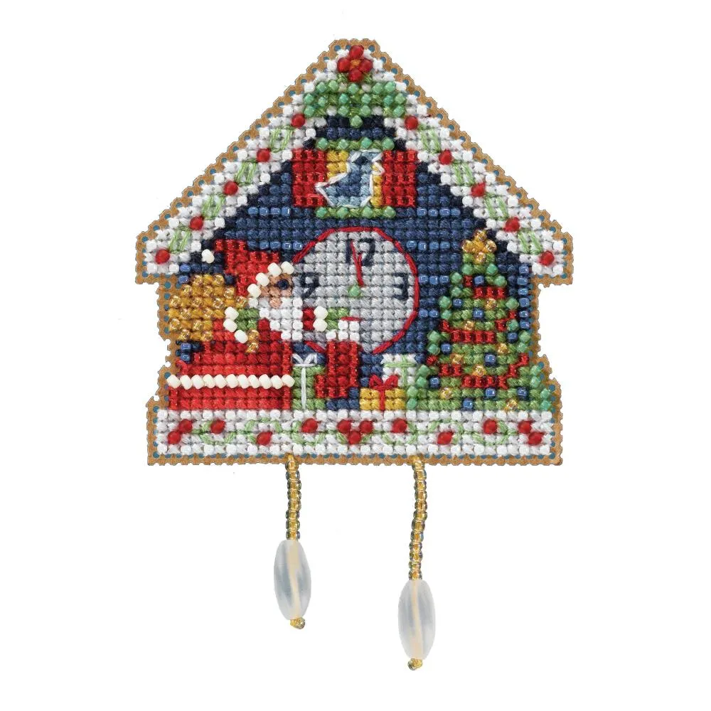Mill Hill Counted Cross Stitch Kit 2.75"x 4.75" - Cuckoo Clock*