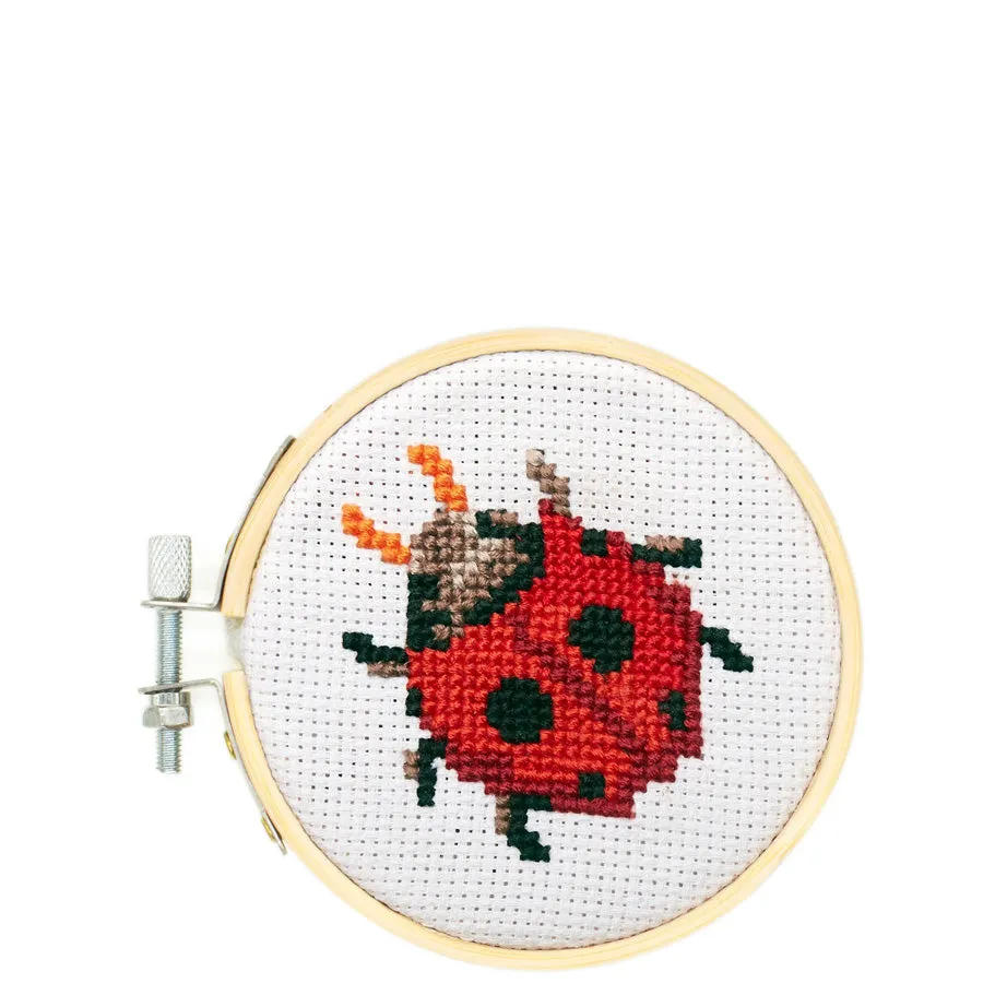 Compact DIY Mini Cross Stitch Embroidery Kits for Beginners