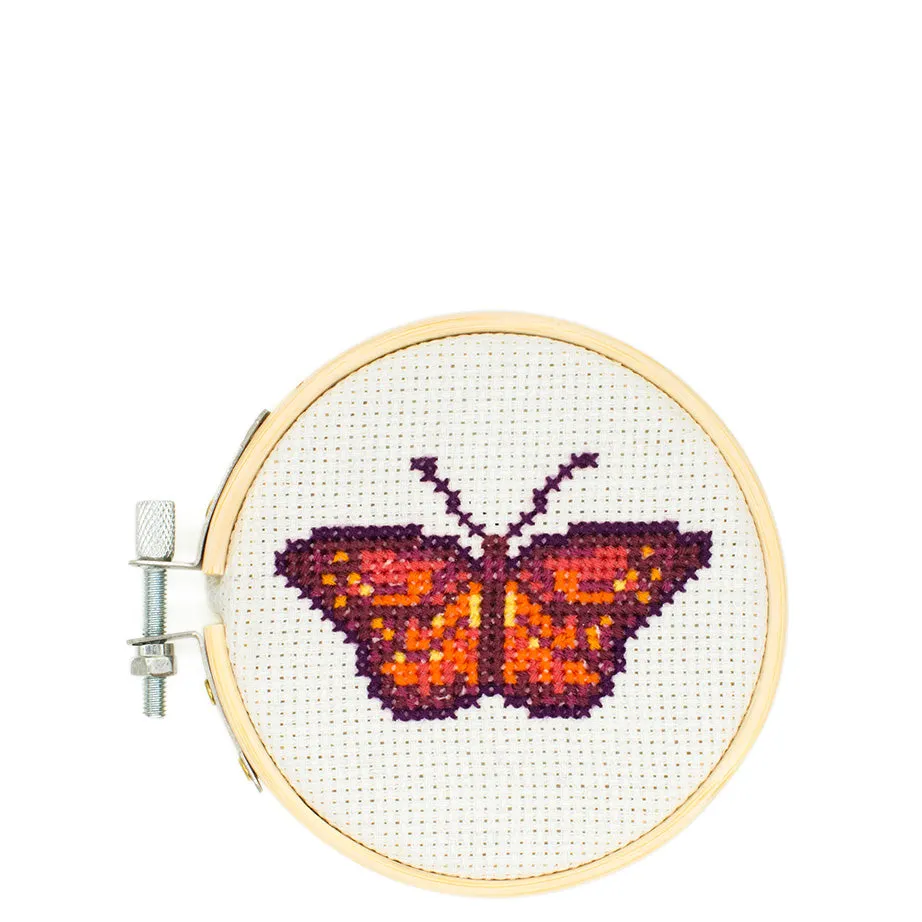 Compact DIY Mini Cross Stitch Embroidery Kits for Beginners