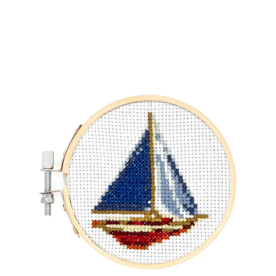 Compact DIY Mini Cross Stitch Embroidery Kits for Beginners