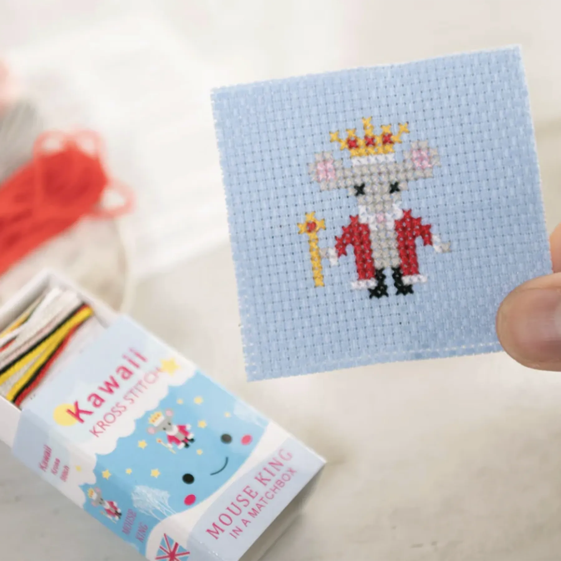 Mouse King Mini Cross Stitch Kit