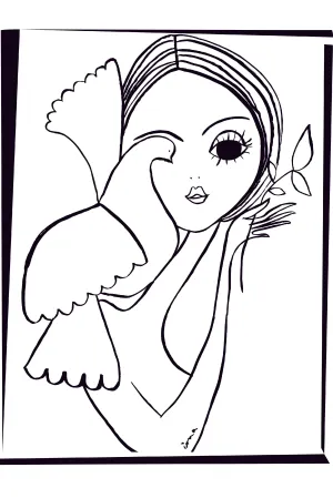 Peace - Illustration by IRMA