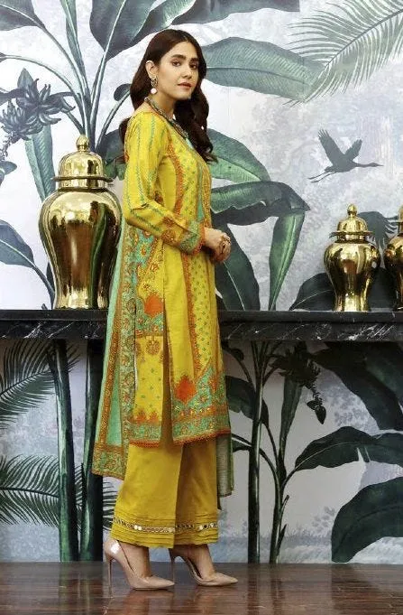 Ready to Wear Khaddar Collection by Cross Stitch 01