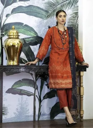 Ready to Wear Khaddar Collection by Cross Stitch 02