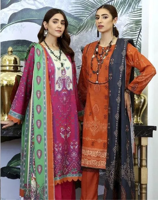 Ready to Wear Khaddar Collection by Cross Stitch 02