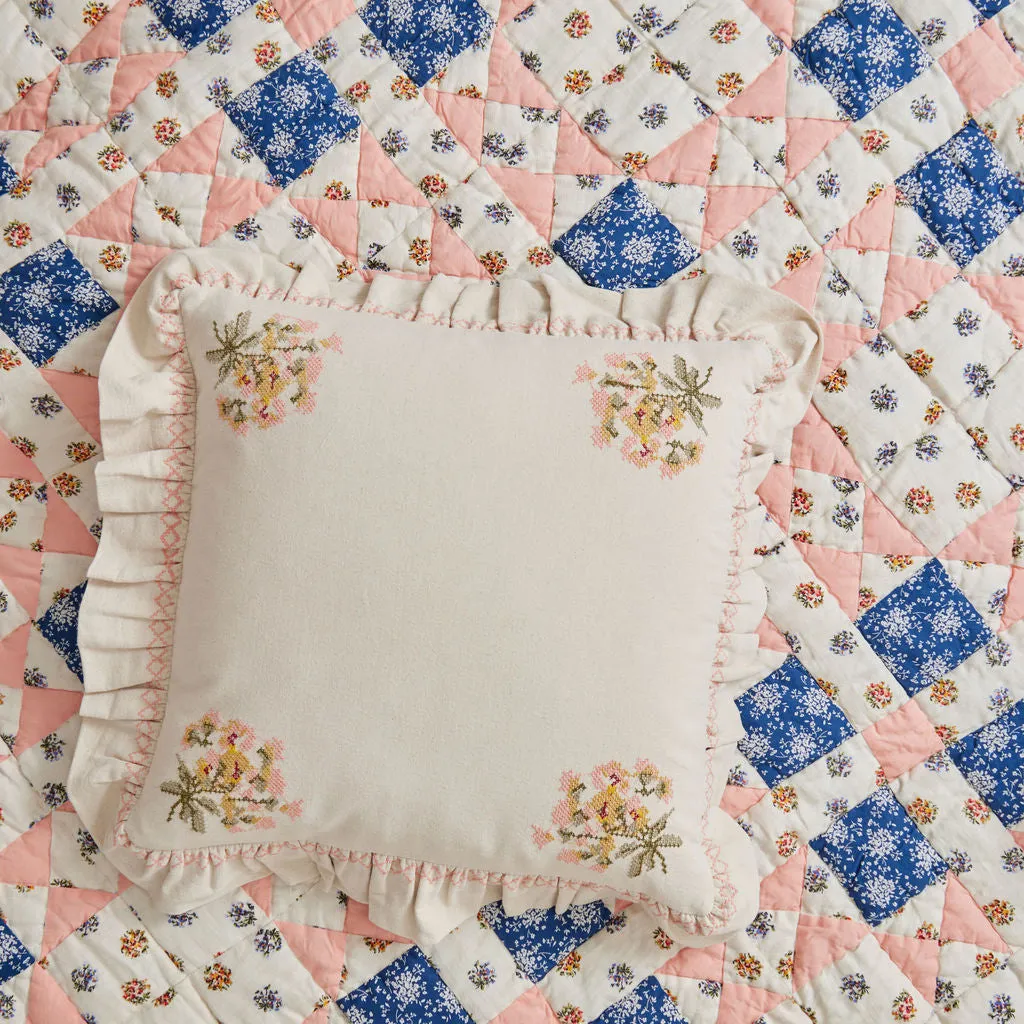 Ristipisto Cross Stitch Pillow