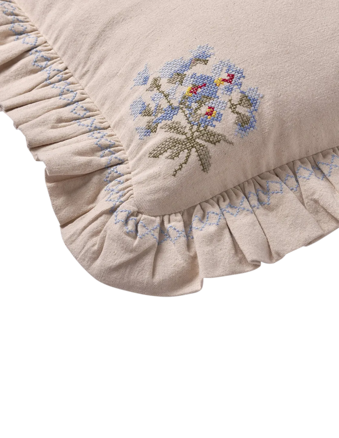 Ristipisto Cross Stitch Pillow