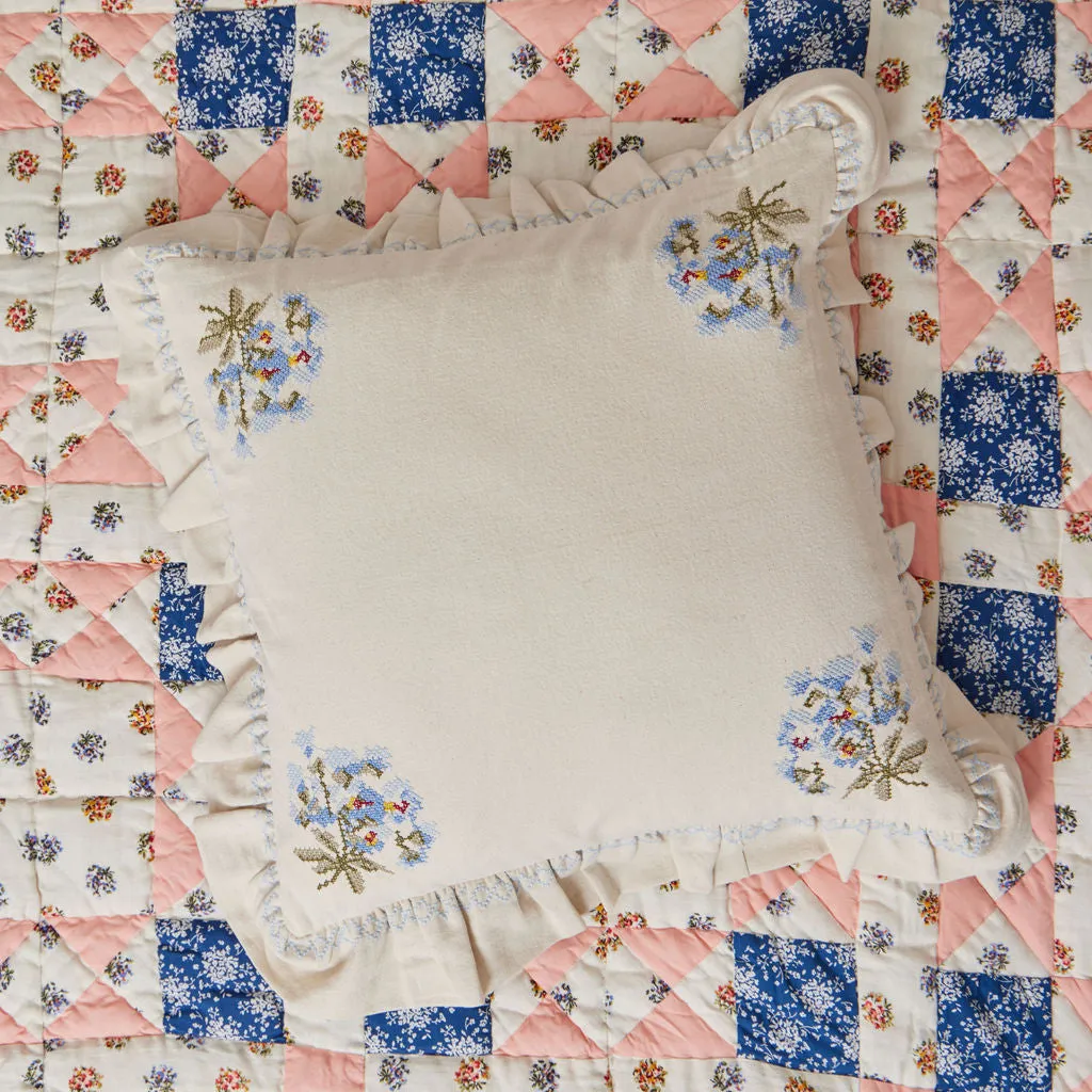 Ristipisto Cross Stitch Pillow